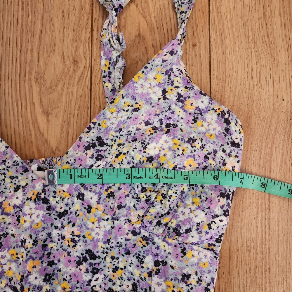 Zara Ditsy Floral Maxi Dress- XS - Picture 9 of 13